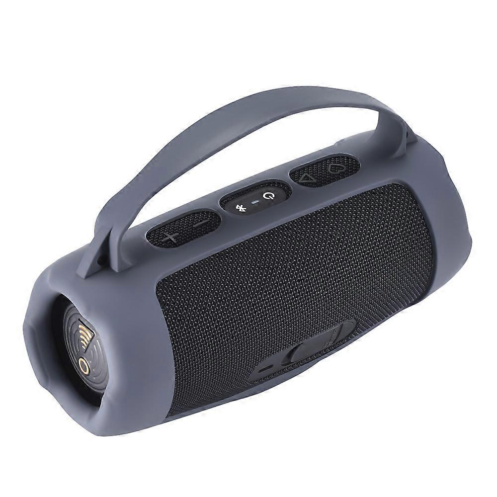 Speaker Case Bluetooth Speaker Silicone Protective Cover Speaker Accessories for JBL Charge 5 Wi-Fi/Charge 5 (Blue)