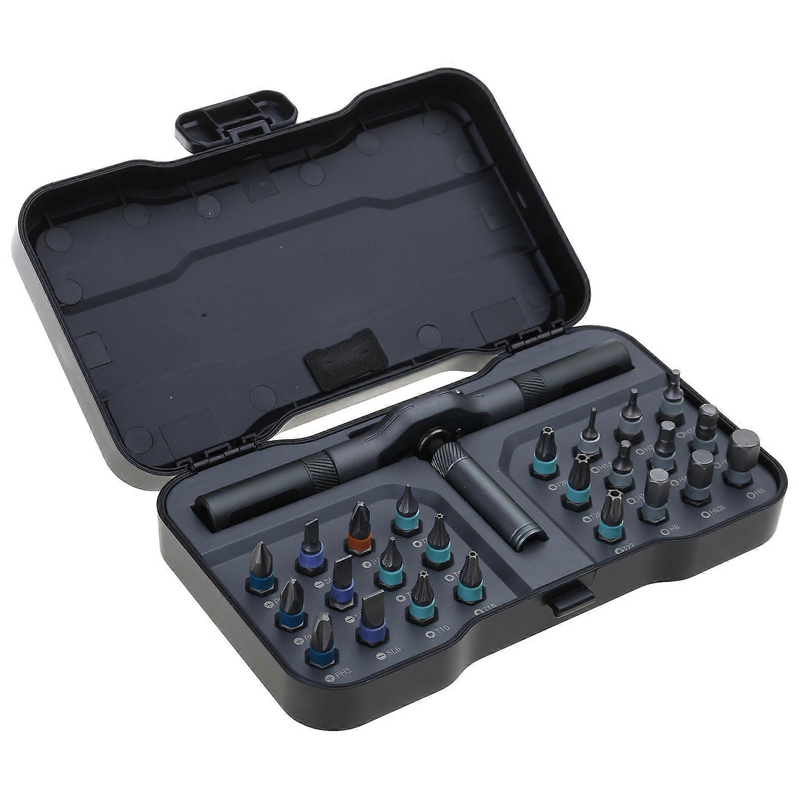 24 in 1 Rotating Screwdriver Set Rotating Screwdriver Set Screwdriver Set Multifunction Magnetic Repair Tool