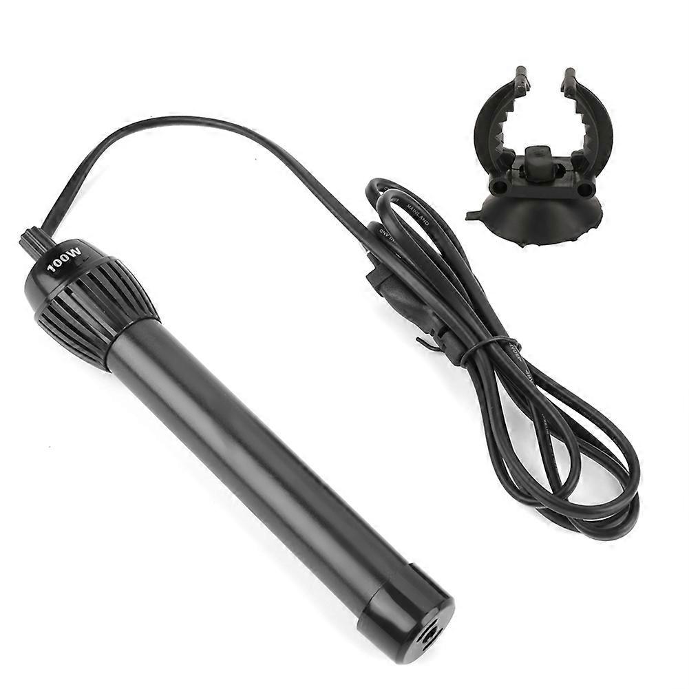 100W Submersible Aquarium Heater with Adjustable Temperature Control for Aquatic Tanks UK Plug