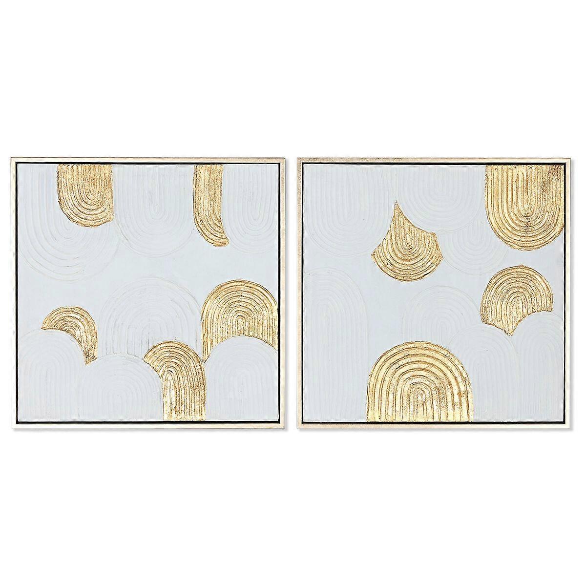 Canvas Home ESPRIT polystyrene Canvas 42 x 4 x 42 cm