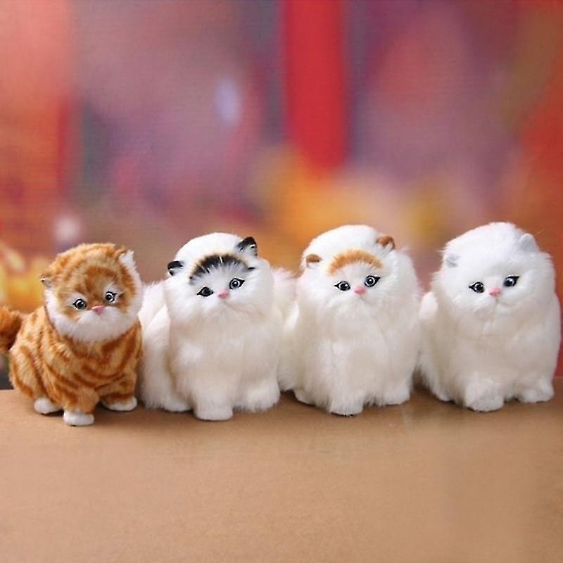 26 cm Farcito Gatti Realistici Peluche Simulazione American Shorthair Cute Cat Doll Pet Toys Home Decor Regalo per le Ragazze Compleanno – acquista a prezzi convenienti sul marketplace