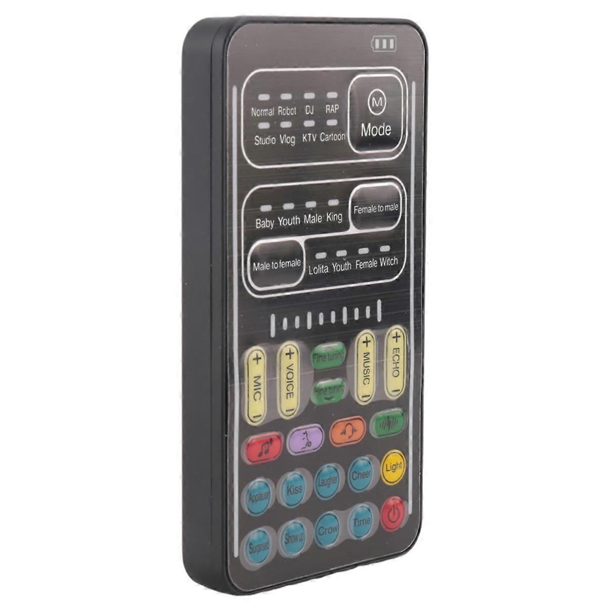 Voice Changer Handheld Microphone Voice Changer with Sound Multifunctional Effects Machine for Phone