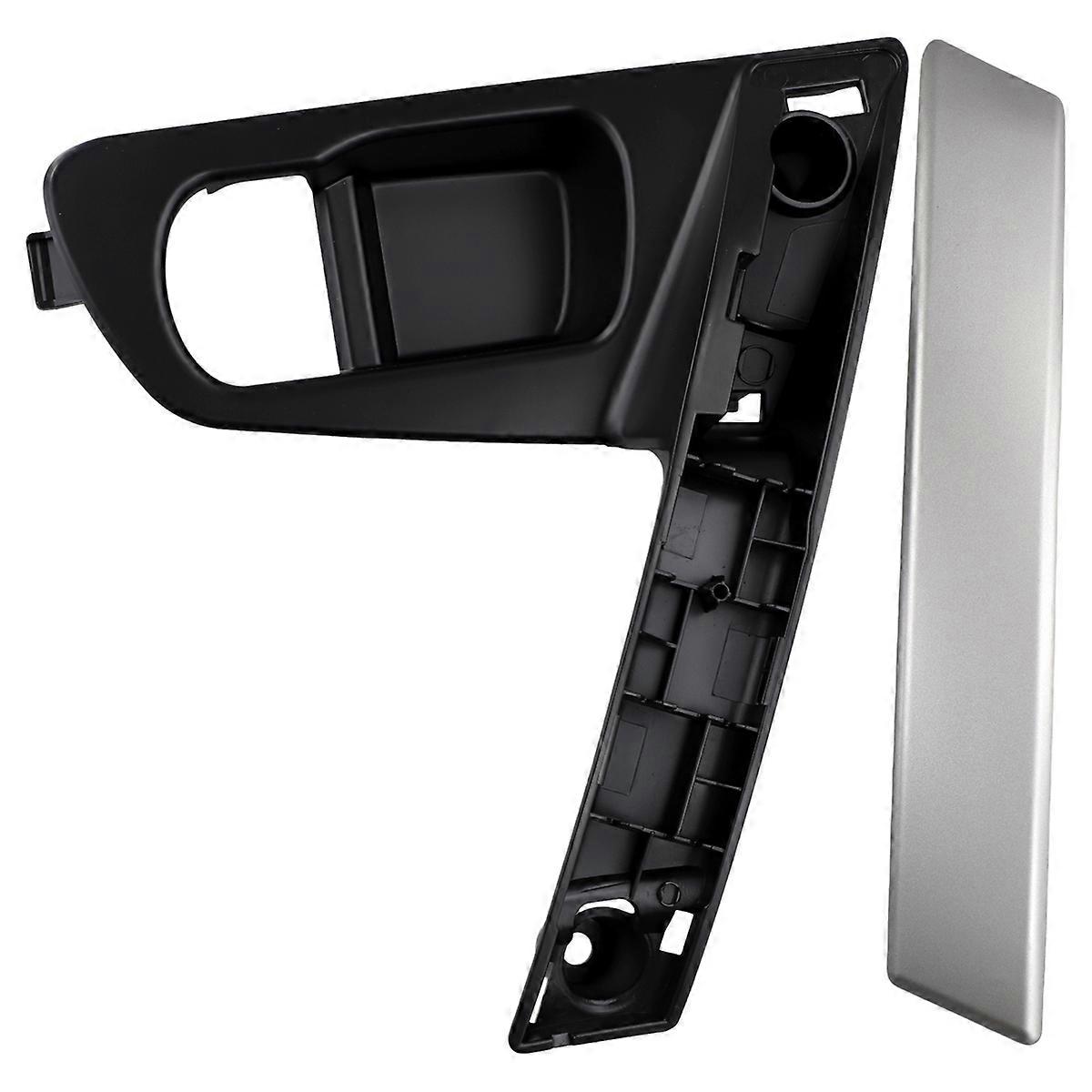 Car Front Inside Door Handles Cover Base with Door Armrest Strips for J10
