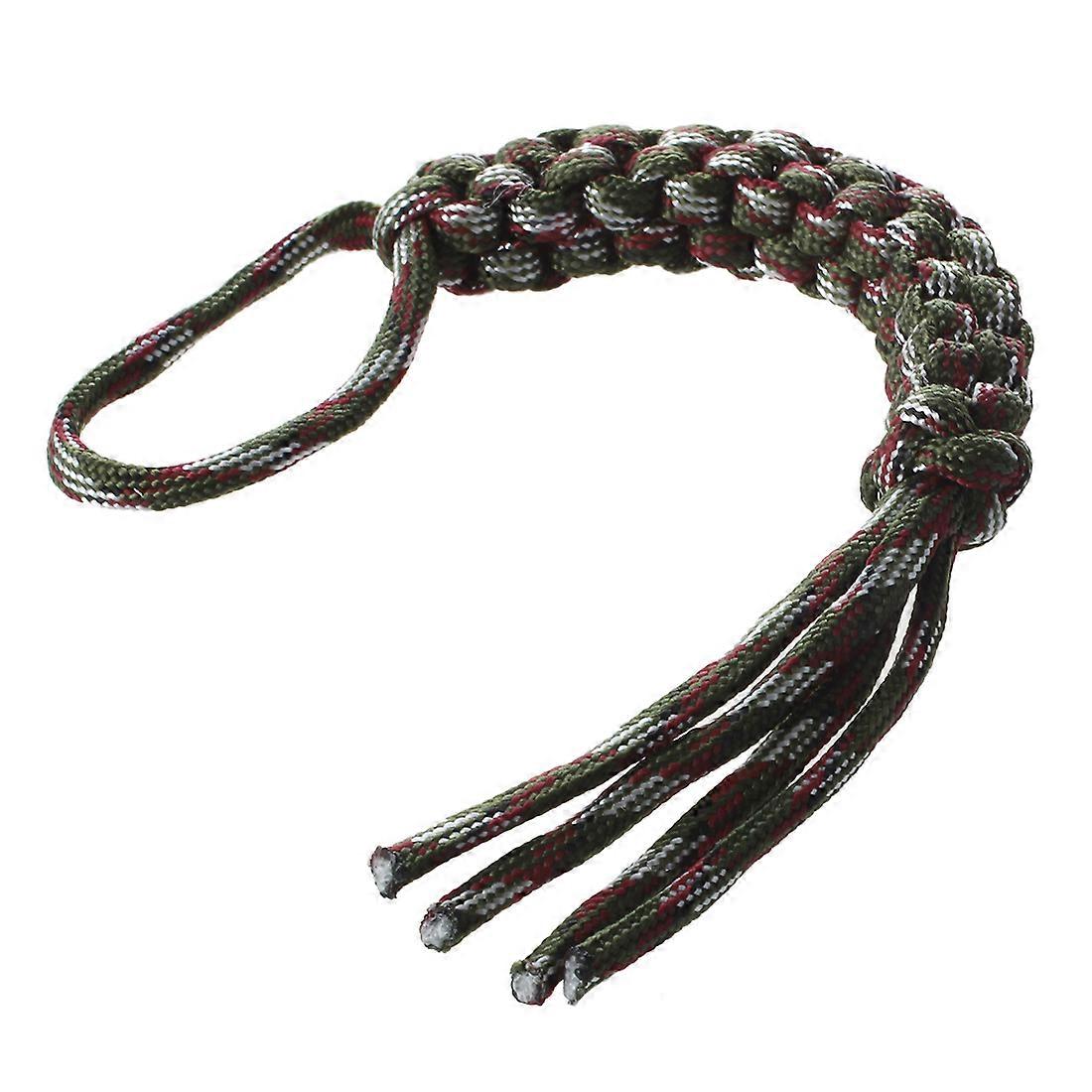 Cordino per coltello a trama quadrata in paracord mimetico digitale