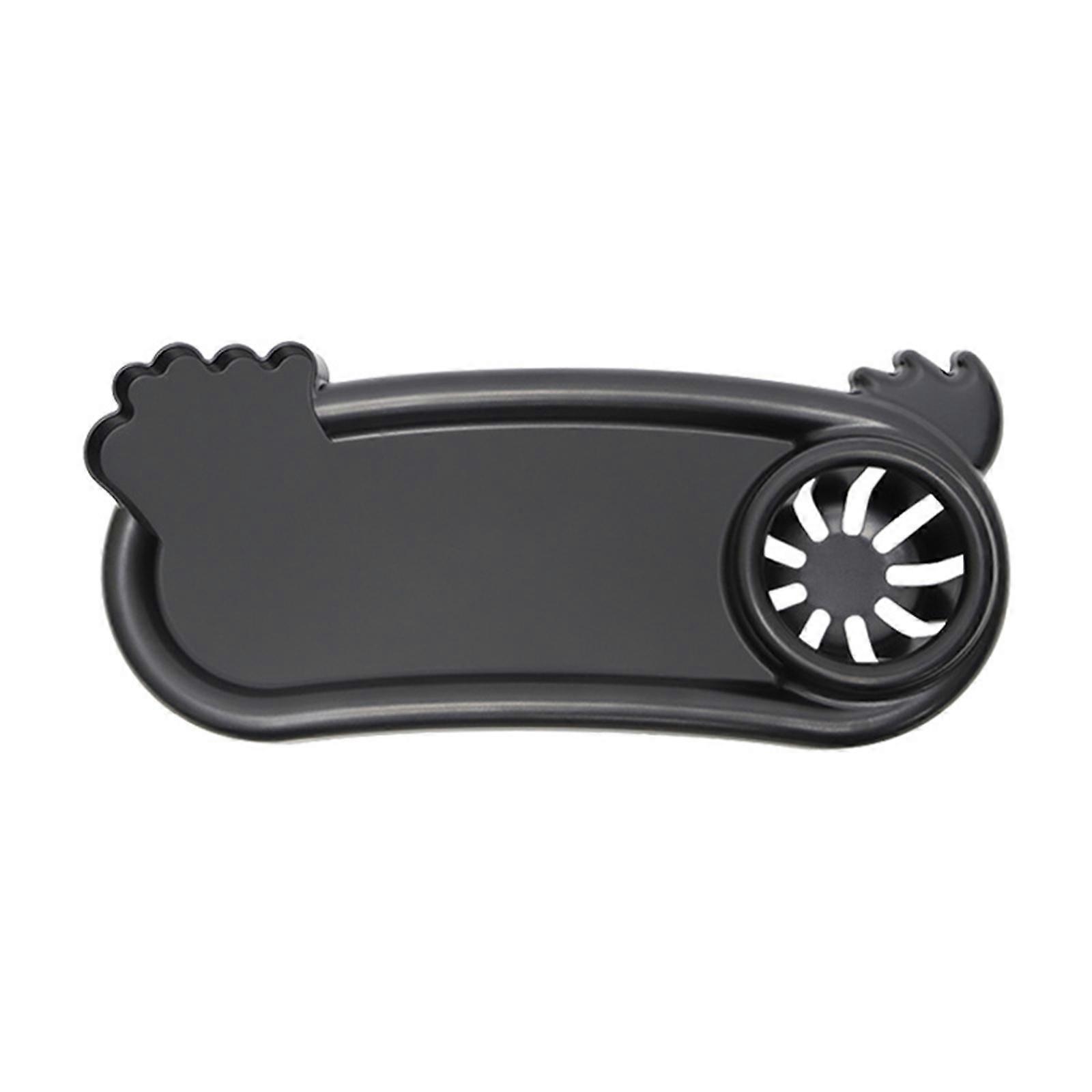 Upgraded Cup & Tray Holder for Stroller Baby Stroller Snack Tray Suitable for Most Strollers for Baby Self-feeding Black