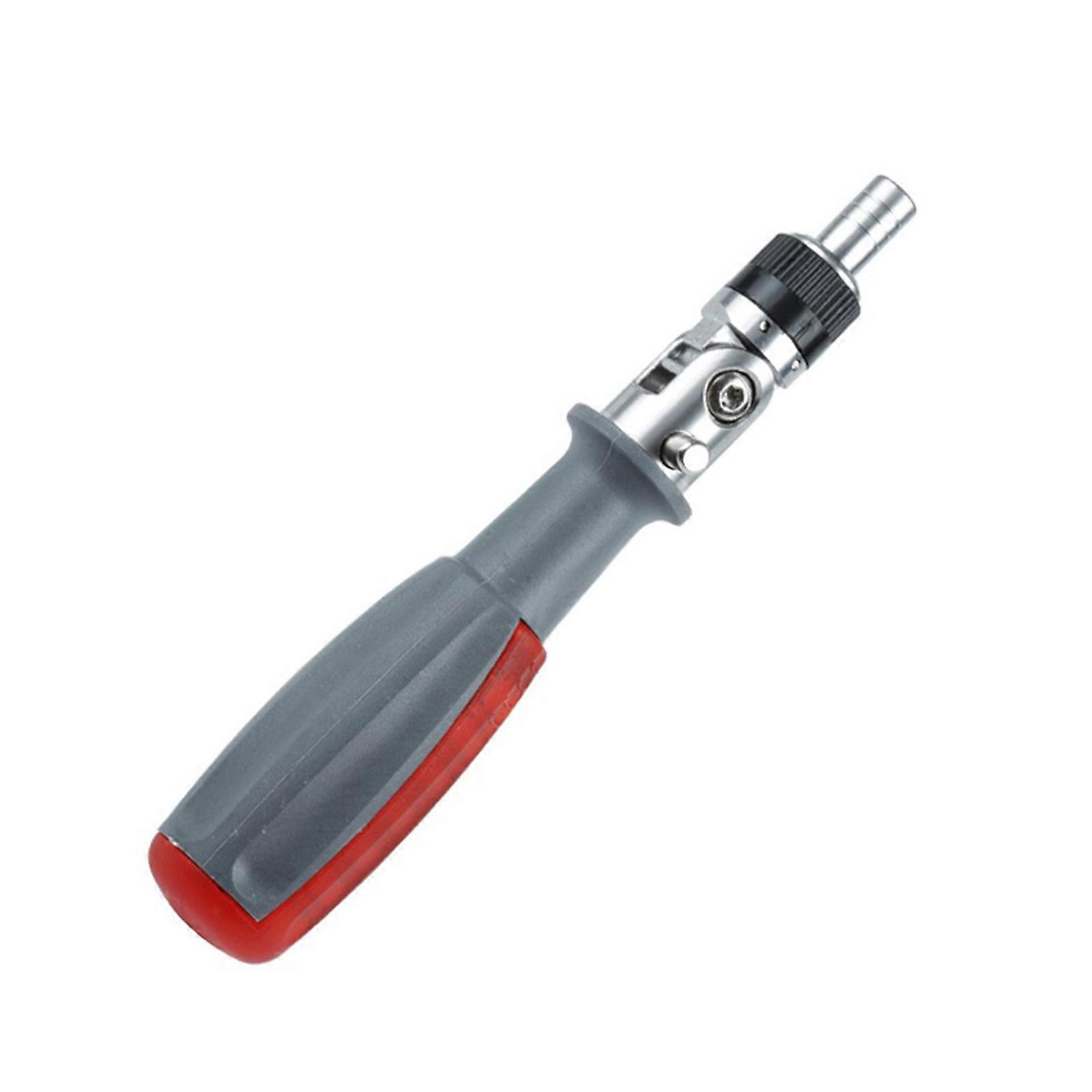 14 in 1 Ratcheting Screwdriver Set CR-V Multi-bit Screw Drivers Left Right 180 Degree Rotating Shaft Repair Tools  Red