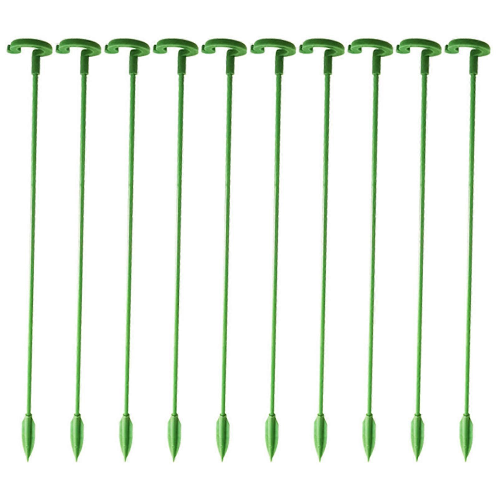 قضبان دعم النباتات 10 قطع حديقة بونساي قوس حصة حامل شجيرة أحادي الجذع L