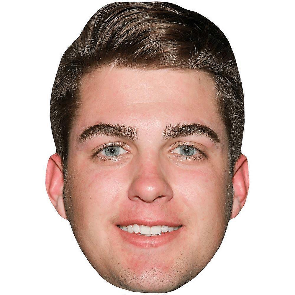 Noah Gragson (Smile) Celebrity Mask, Flat Card Face