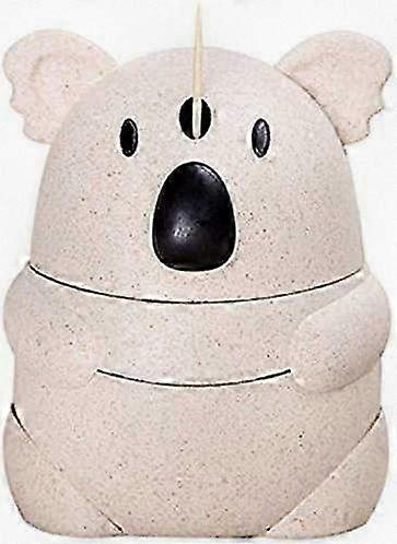 Cute Koala Automatic Toothpick Dispenser Holder for Organized Storage