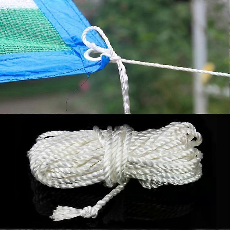 Nylon Braided Camping Rope-10m Multi-Purpose Utility Cord by