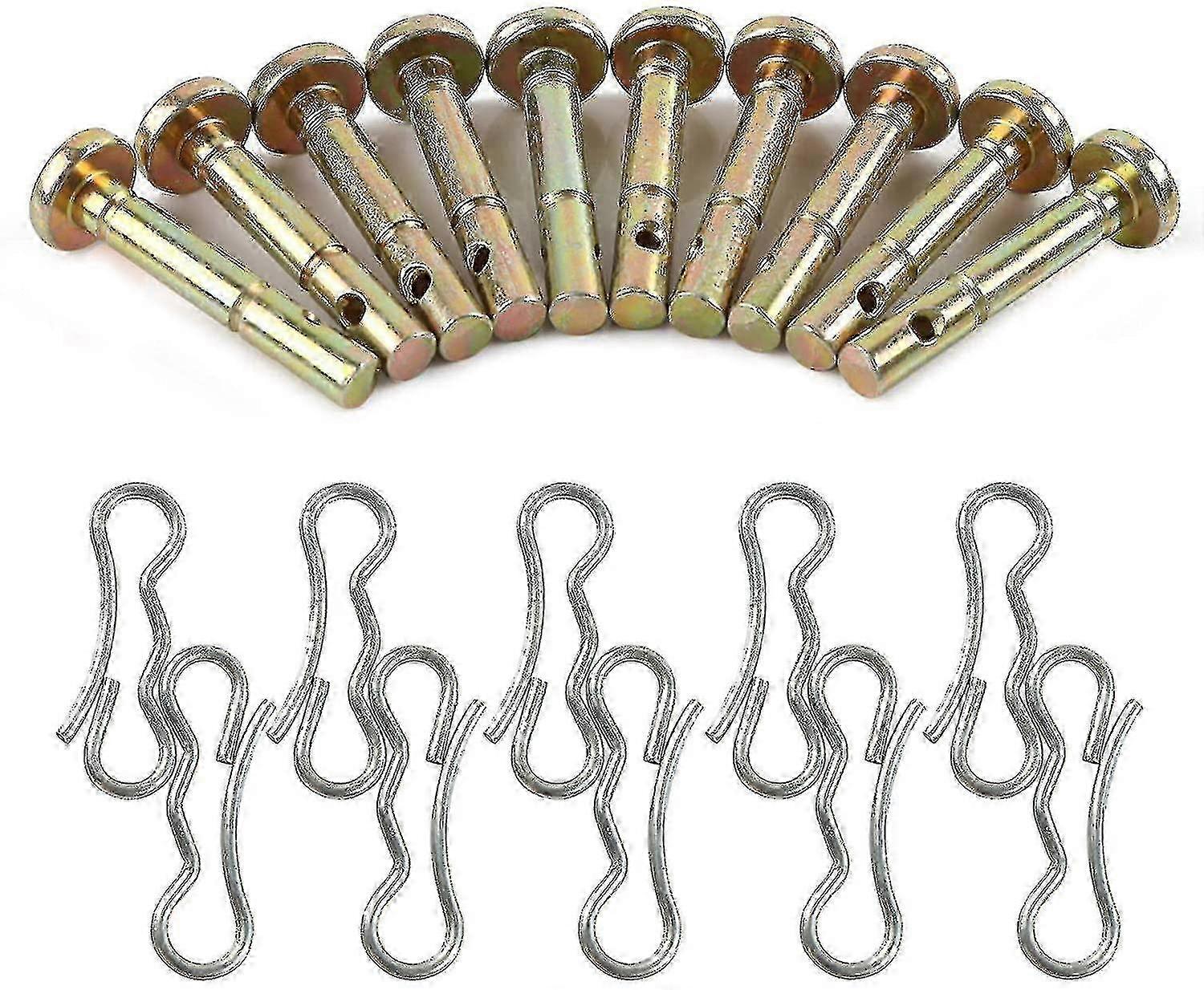 Goupilles de cisaillement de rechange pour souffleuses à neige Cub Cadet 738-04124 et 714-04040, ensemble de 20
