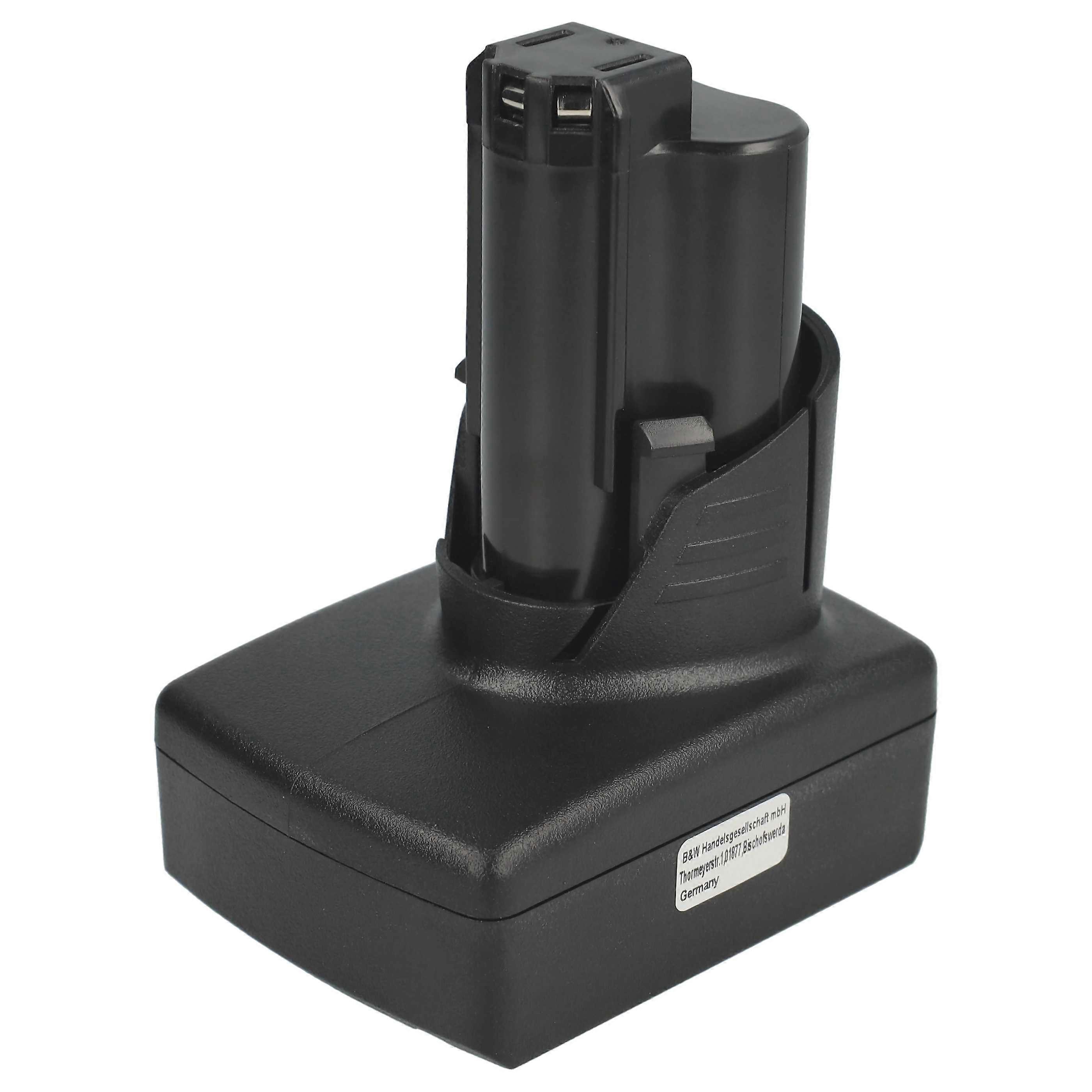 vhbw Akku kompatibel mit AEG Milwaukee M12 CPP2B-402C, M12 CPP2B, M12 DE, M12 CPP2B-602X, M12 DE-0C, M12 CPD-602X Werkzeug (4000 mAh, Li-Ion, 12 V)