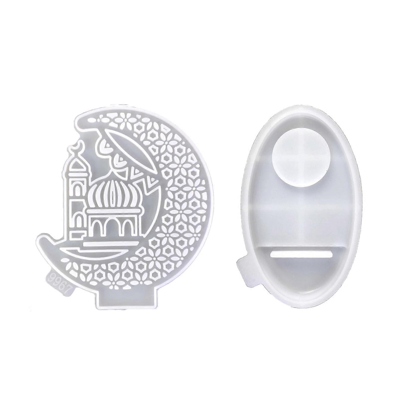 Silicone DIY Moulds Candle Holder Mold Ramada Theme Candlestick Molds Silicone Mould Suitable for Making Candle Holder