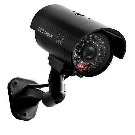 Camra, Camra Bullet De Simulation De Surveillance Factice De Scurit Extrieure/Intrieure tanche Avec Lumire Led Clignotante