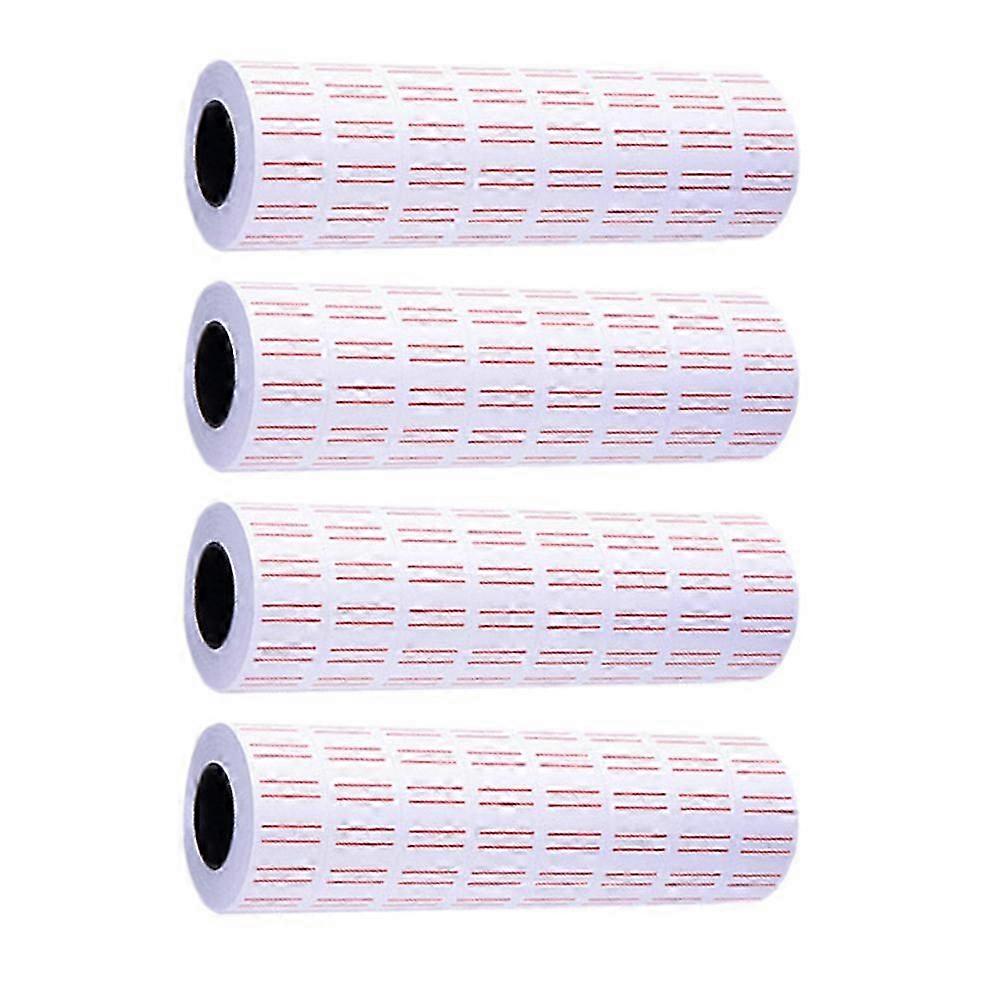Office Use Machine Label Stickers 40 Rolls of Price Markers for Paper