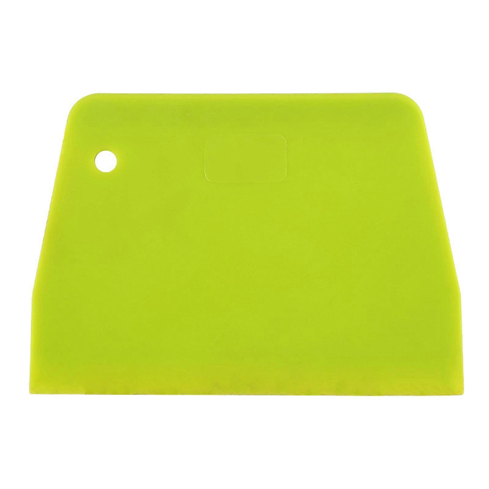 Portable Plastic Dough Baking Scraper Trapezoidal Solid Color Scraper for Cake Making Tools