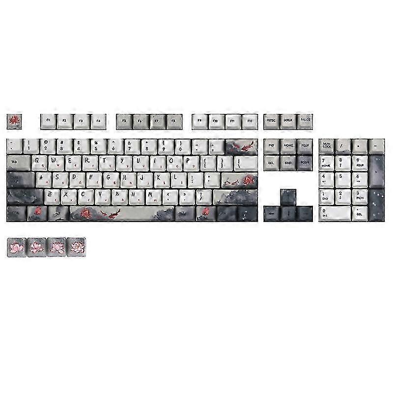 108Keys OEM Profil Custom Koi Keycap PBT Dye Sublimation KeySet für Tastatur