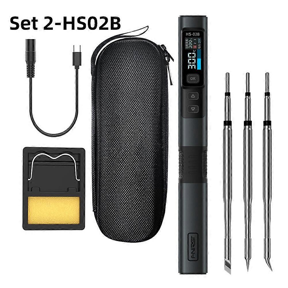 HS-02 Smart Soldering Iron Kit - Professional Electronic Soldering & Repair Tool for Beginners, Ideal for Welding and DIY Tasks