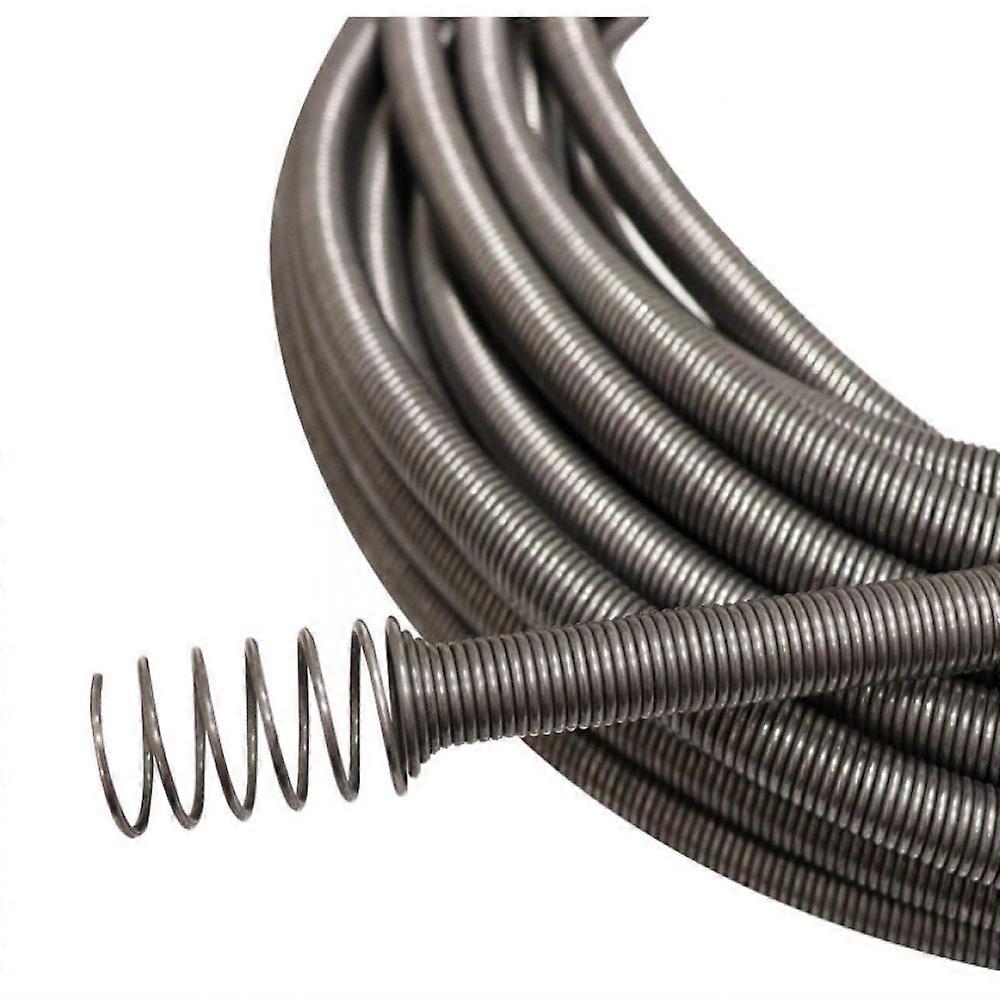 Galvanized pipe crank metal long spring drain pipe 15 meters