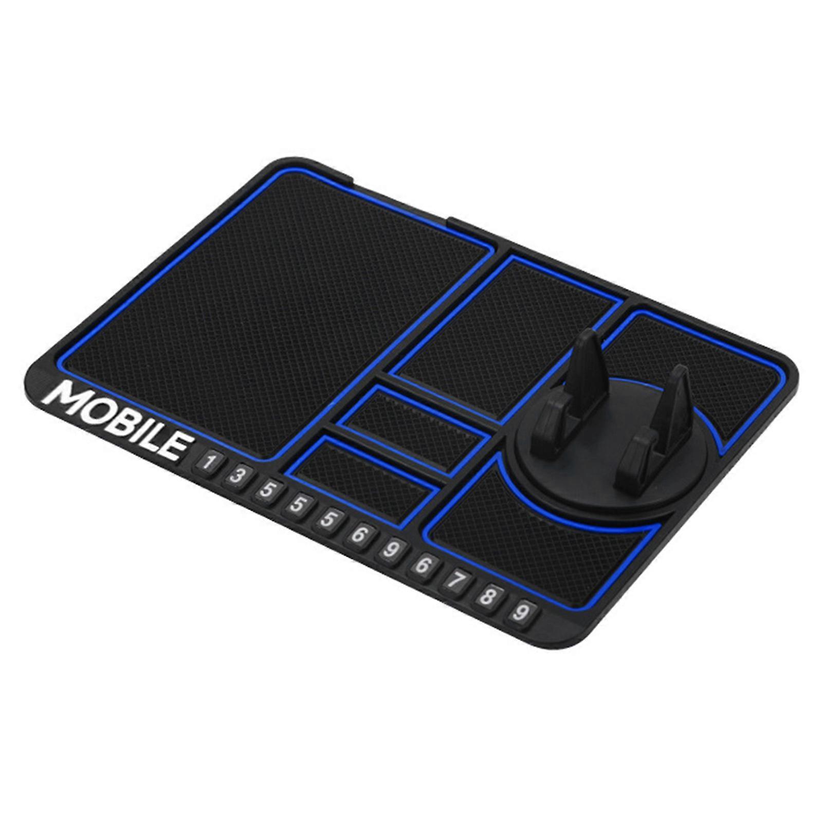 Car Dashboard Anti-Slip Mat Removable Mounting Pad Dashboard Cell Pad for Phone GPS Electronic Devices