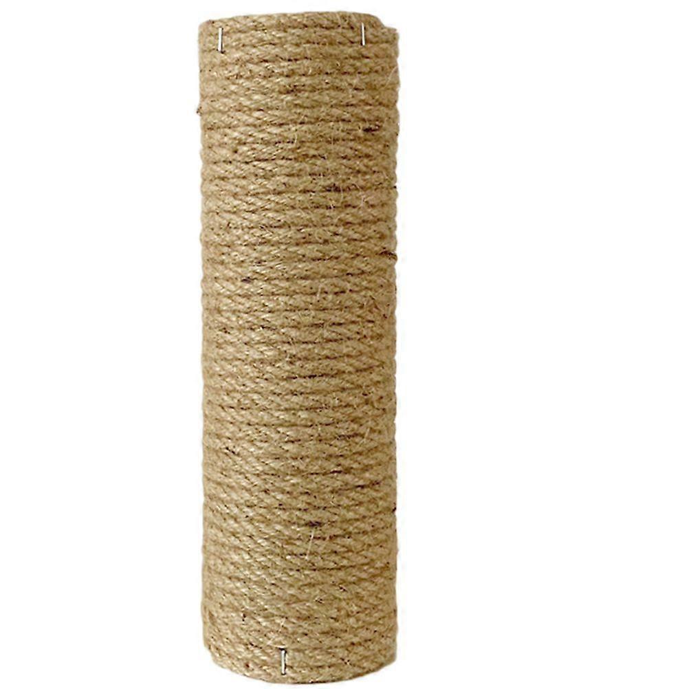 Cat Scratching Post Replacement Cat Tree Scratch Post Wooden Hemp Rope Cat Scratcher Post(Only the Straight Post)