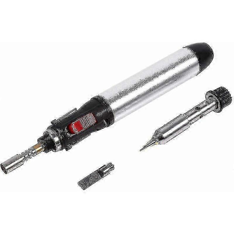 Gas soldeerbout kit - 4 in 1 butaangas accu soldeerbout kit instelbare temperatuur lassen