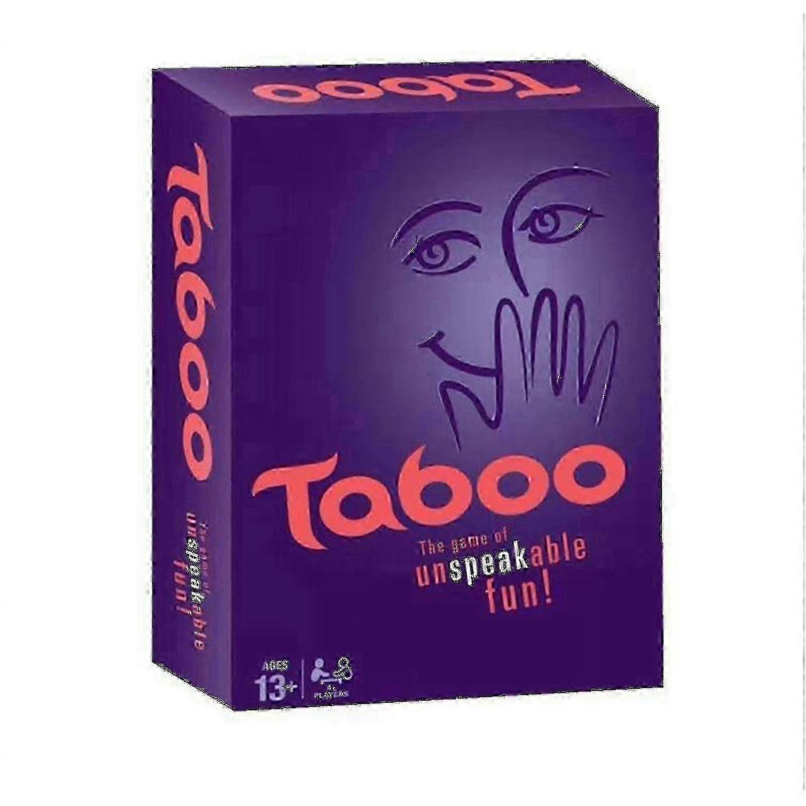 Taboo Game Classic Hourglass Timing Family Board Game