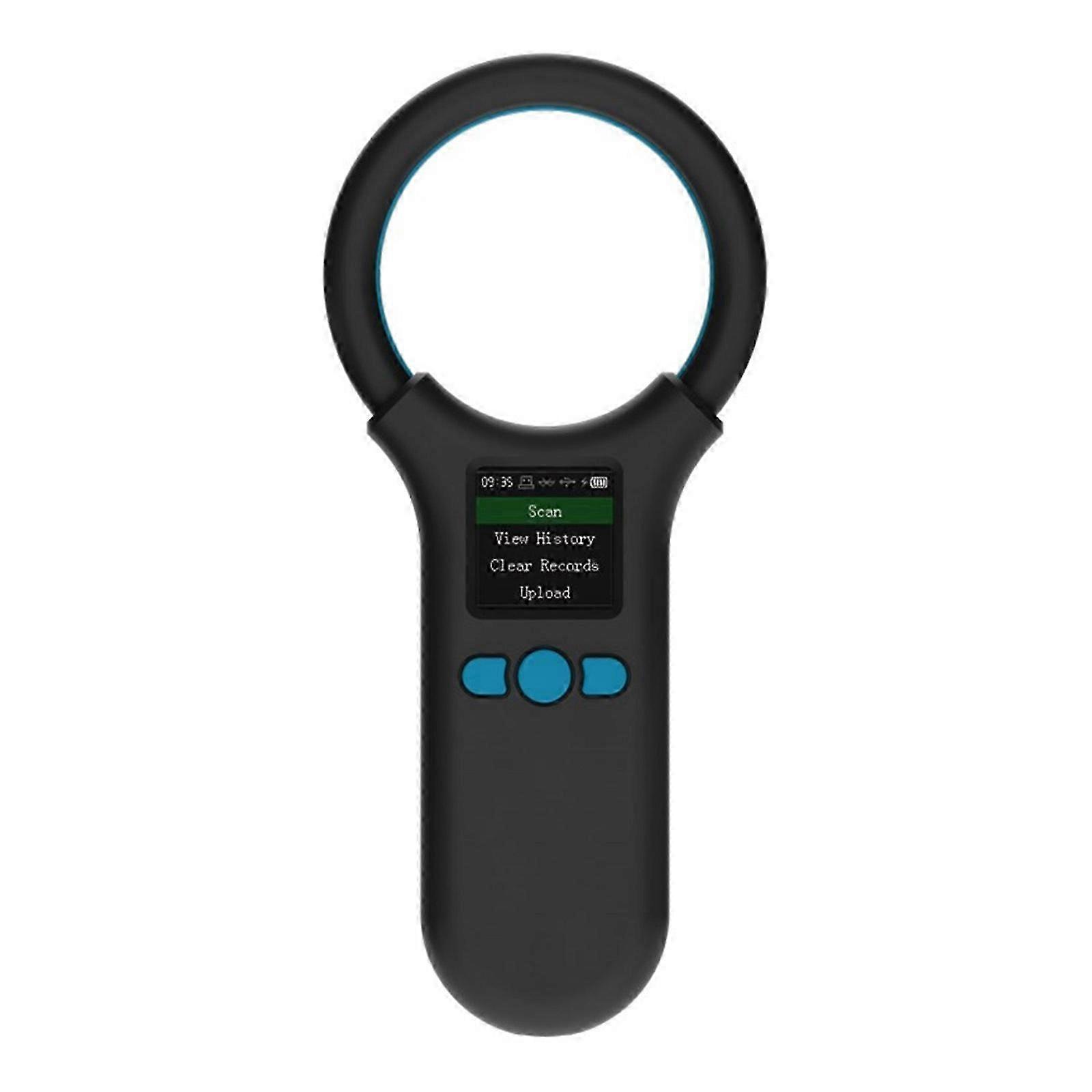 Pet Microchips Scanners Rechargeable EMID Microchips Reader Scanners 1.44” Screen Display ISO11784 / ISO11785 / FDX-B White
