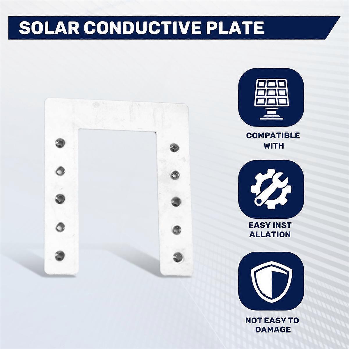 50PCS U-Type Stainless Steel Protection Double Spike Gasket Support