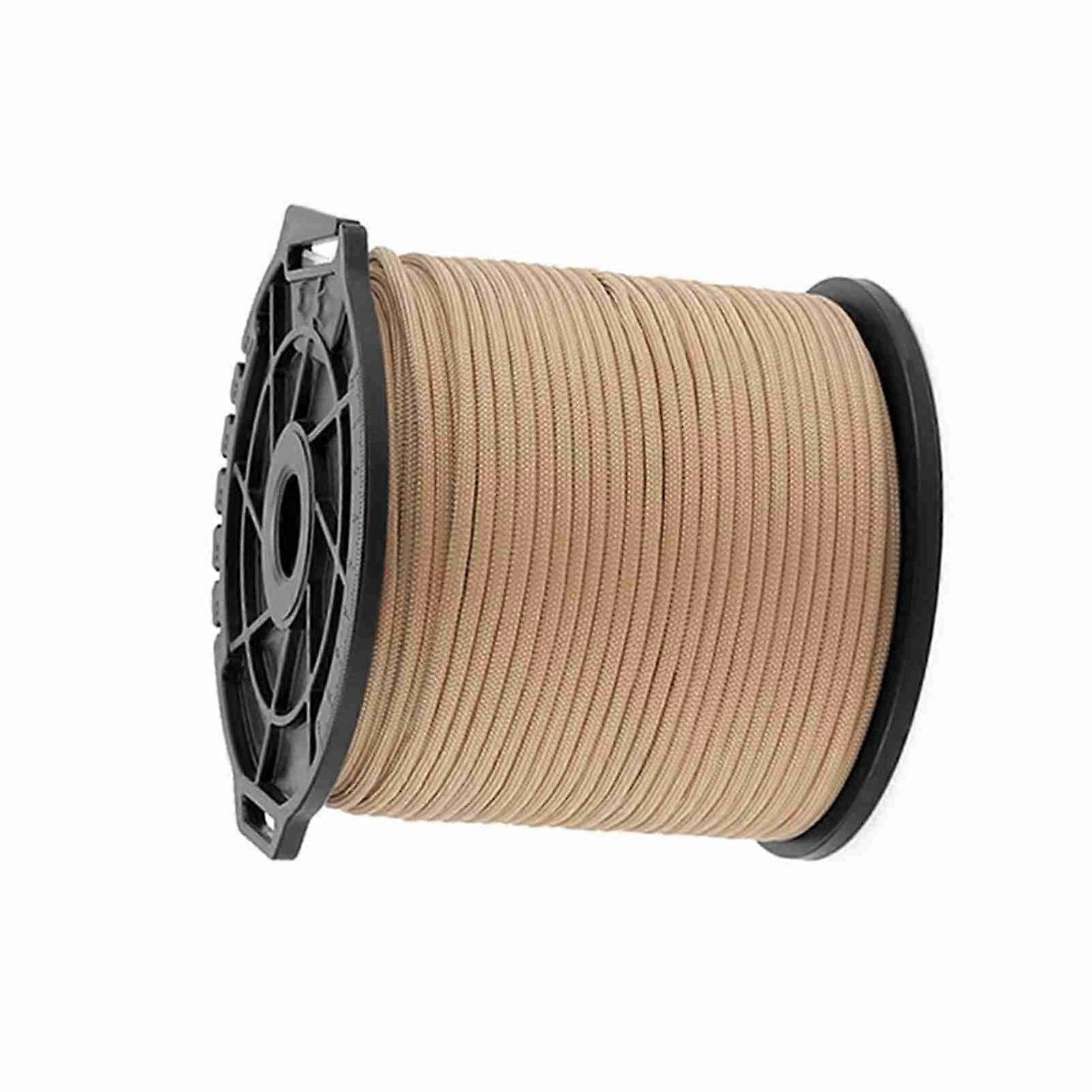 Outdoor Multi-function Spool 9core Paracord Rope 4mm Thick Binding Rope Clothesline Tent Wind Rope Climbing Rope