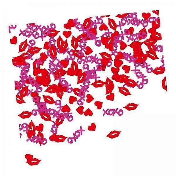 Romantic Heart Confetti Set for Special Occasions