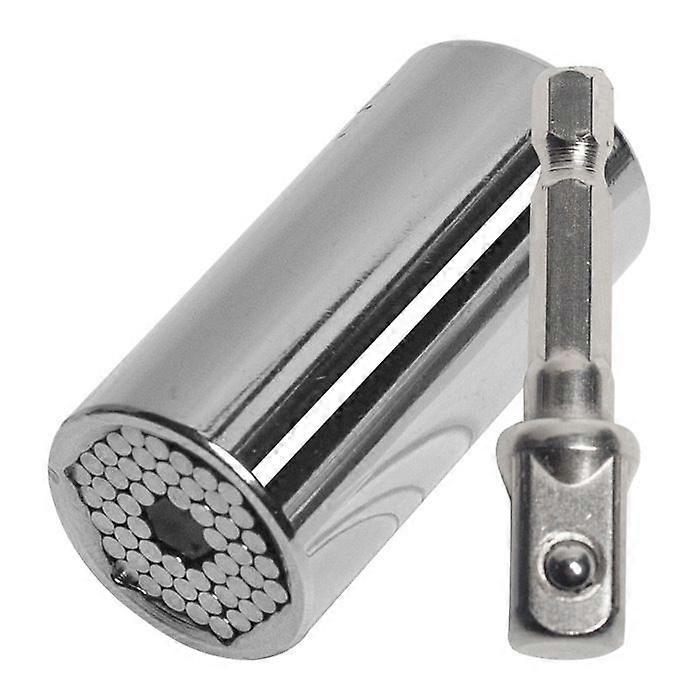 7-19mm Socket Wrench Set for Men with Power Drill Adapter, Hex Handle Extension Rod