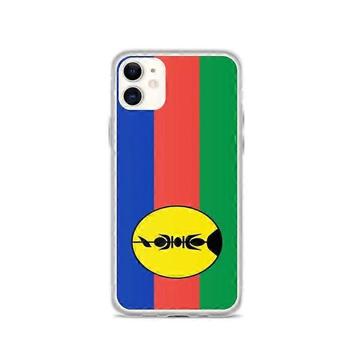 iPhone Case - New Caledonia - Flag - Soft - Multicolor - Vertical