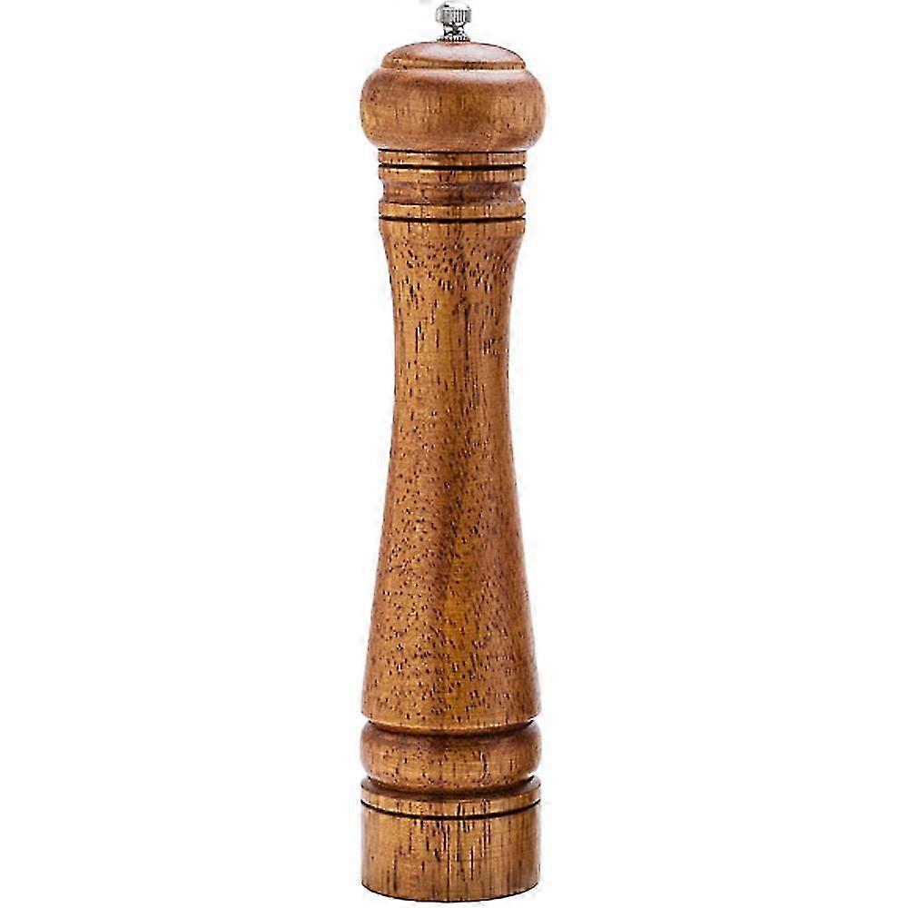 Adjustable Wooden Pepper Grinder, Manual Mill