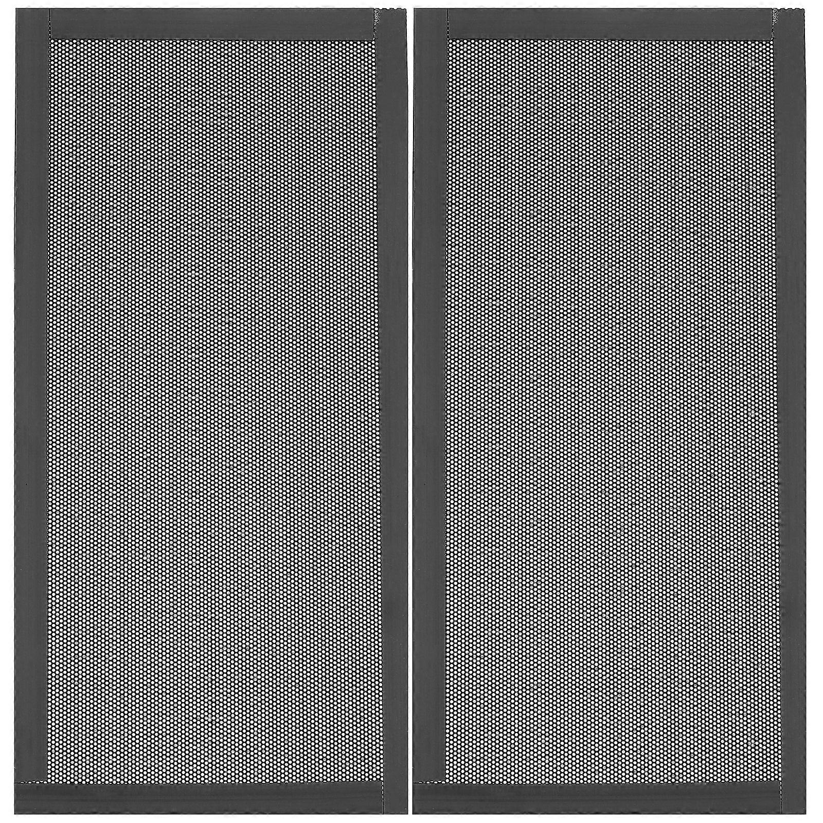 2pcs Magnetic Dust Filter Practical Computer Case Fan Dust-proof Mesh Screen