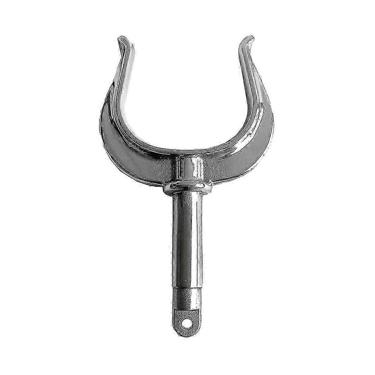 Boat Stainless Steel Rowlock Side Mount Oarlock Socket for Yacht Rowing Boat Paddle Locking Mechanism Marine Accessory Part