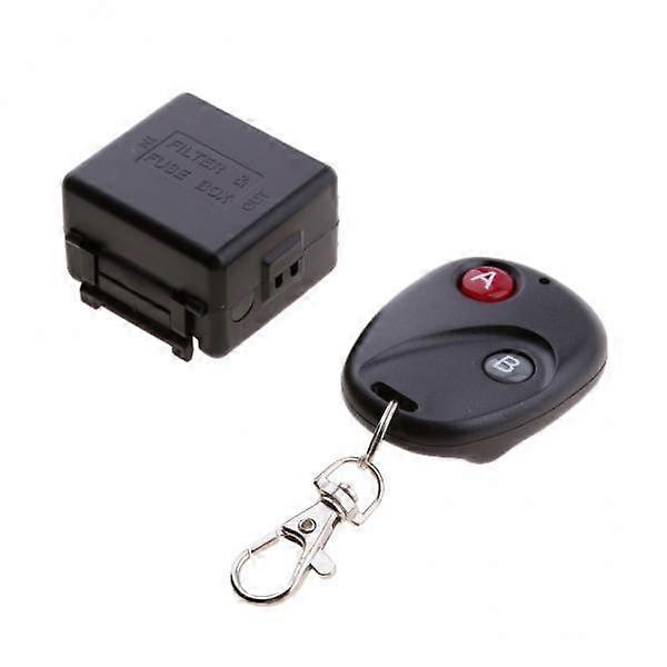 2x Remote Control Switch 12v DC 1ch Receiver Learning