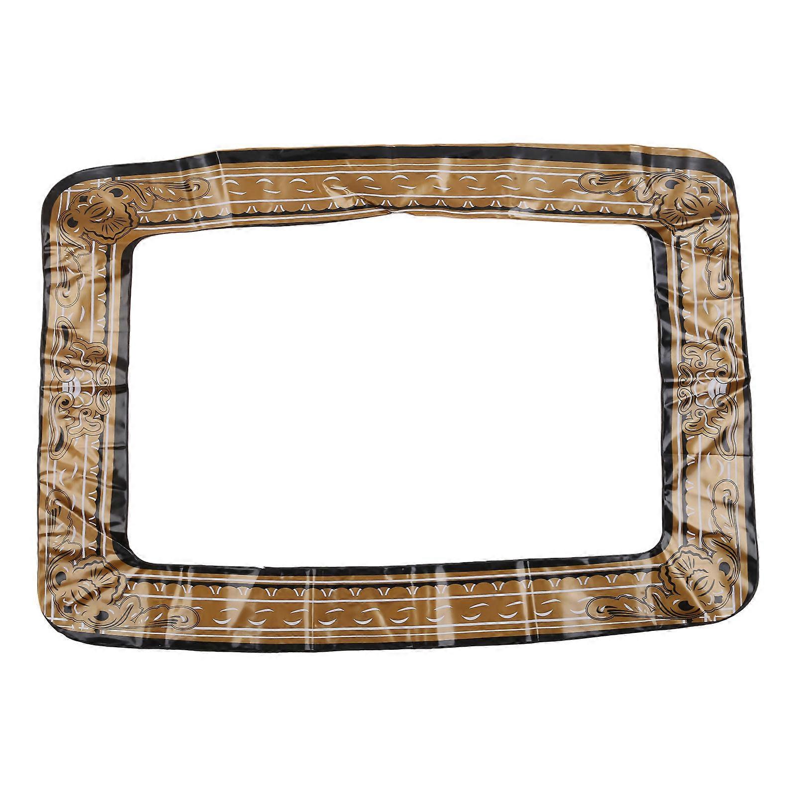 Unique Inflatable Photo Frame Funny Picture Frame Convenient PVC Photo Frame Add Excitement to Gatherings 67x46x6CM