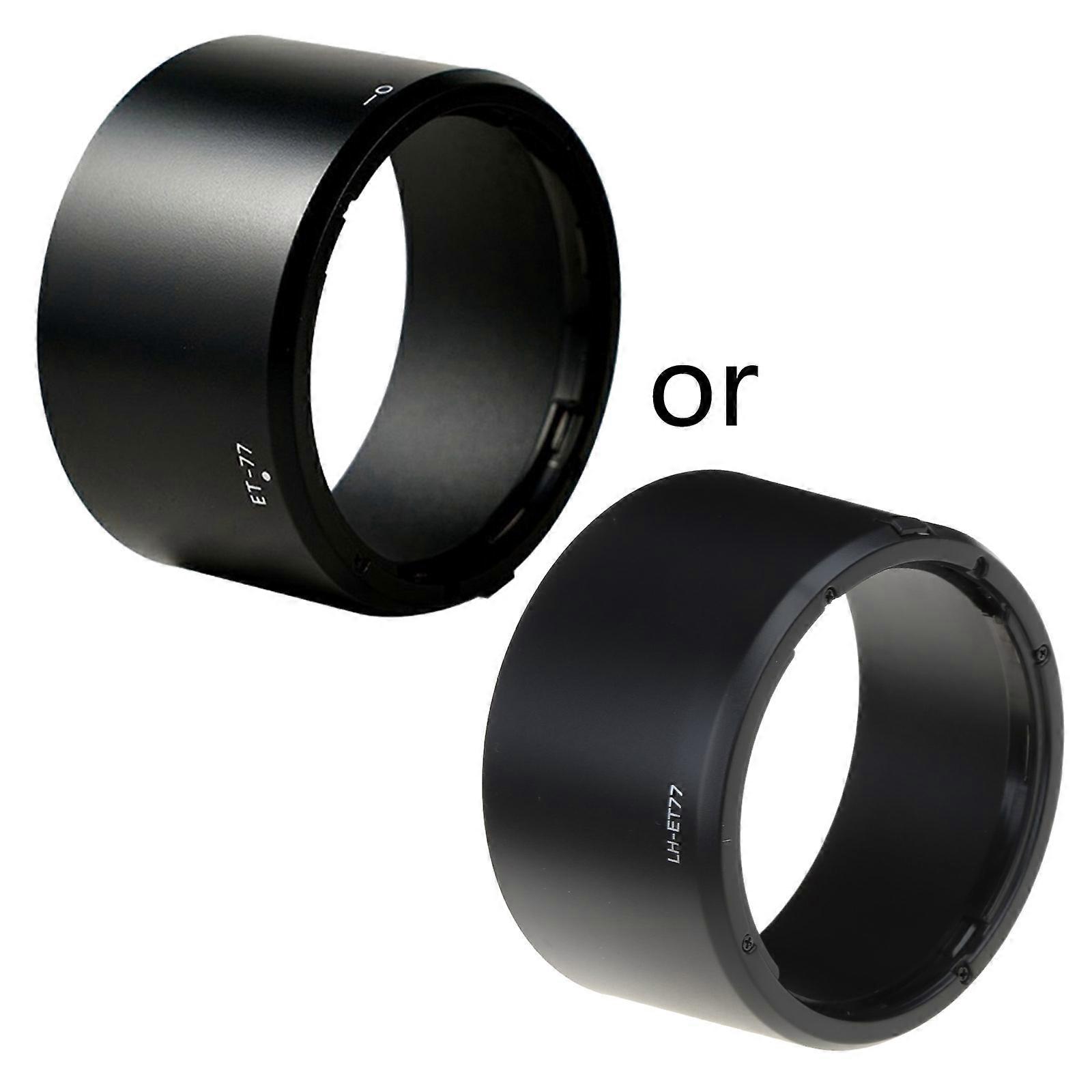 Lightweight ET77 Lens Hood shade for 85mm f/2 Macro IS STM Cameras Sunshade Improve Contrast and picture Quality