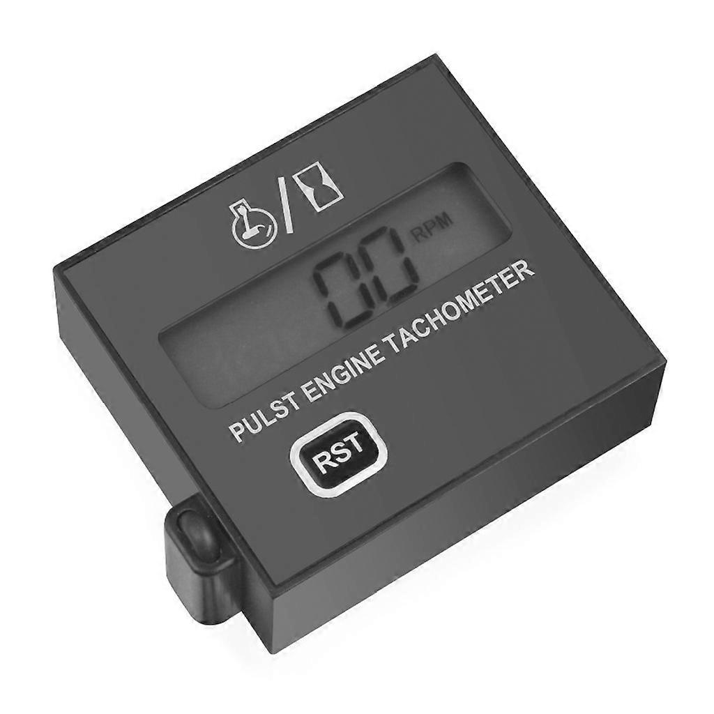 Tachometer for Chainsaw Marine ATV Motorcycle UTV Engine Clip Type Gas Engine Maintenance Inductive Speedometer