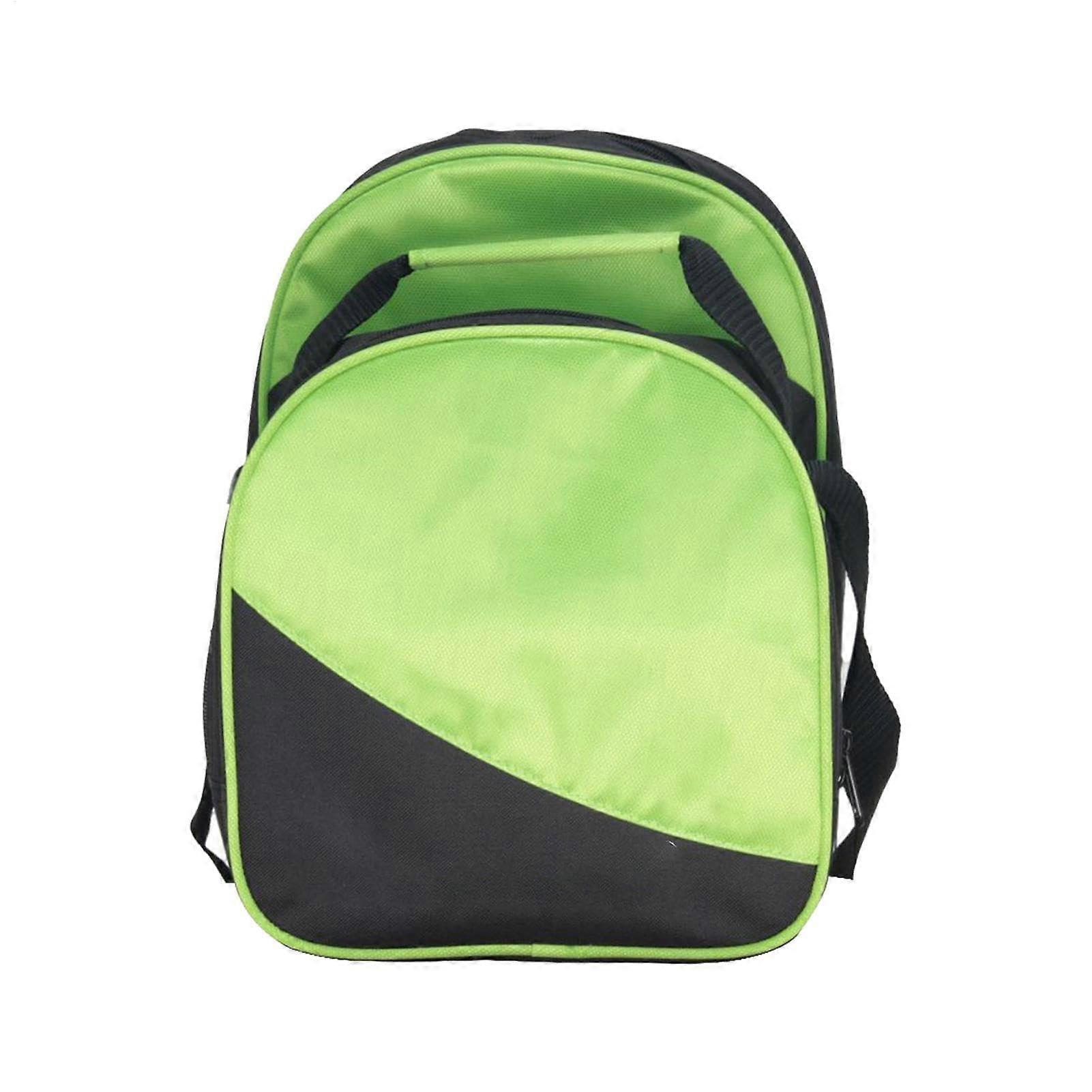 Bowling Bag for Men with Shoe Compartment for Size 10, Includes Small Accessories, Cyan Blue Compact Design