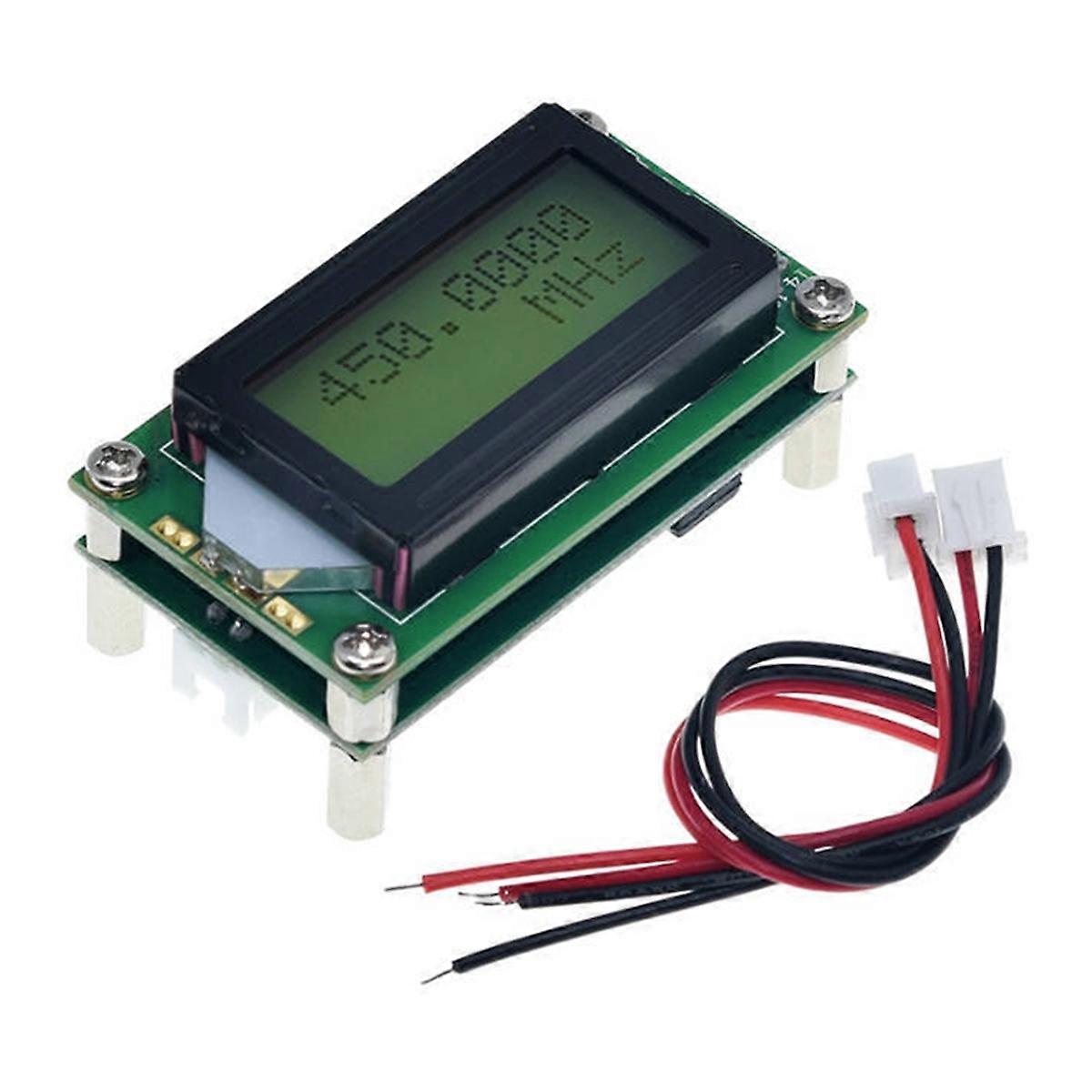 1MHz-1.2GHz Frequency Counter Tester PLJ-0802-E Digital LCD Screen Display Meter for Ham Radio DC 9