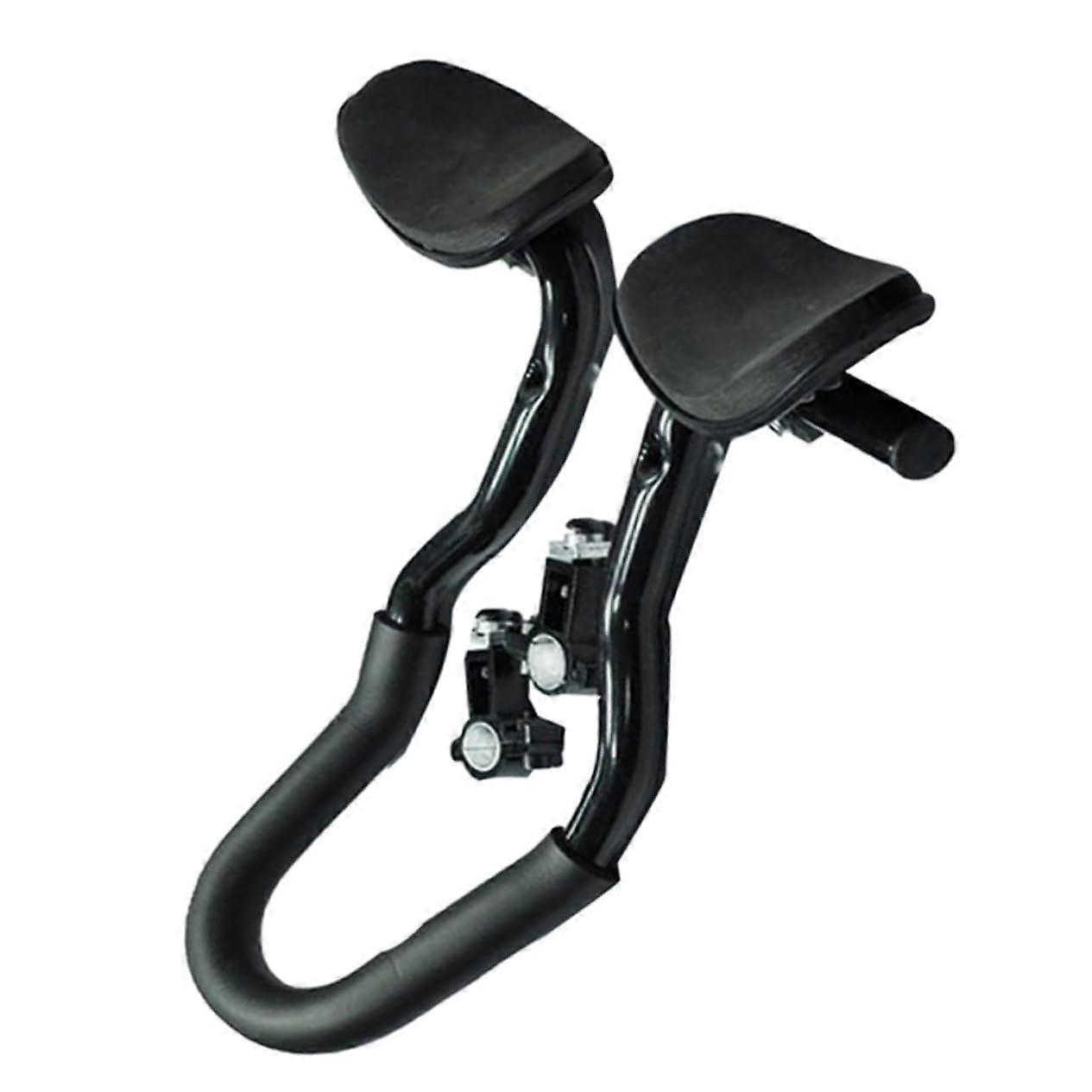 Aluminium Aero Handlebar for Mountain Bikes Ergonomic Bicycle Handlebars with Integrated Rest Grip for Long Distances and Comfortable Rides to Install