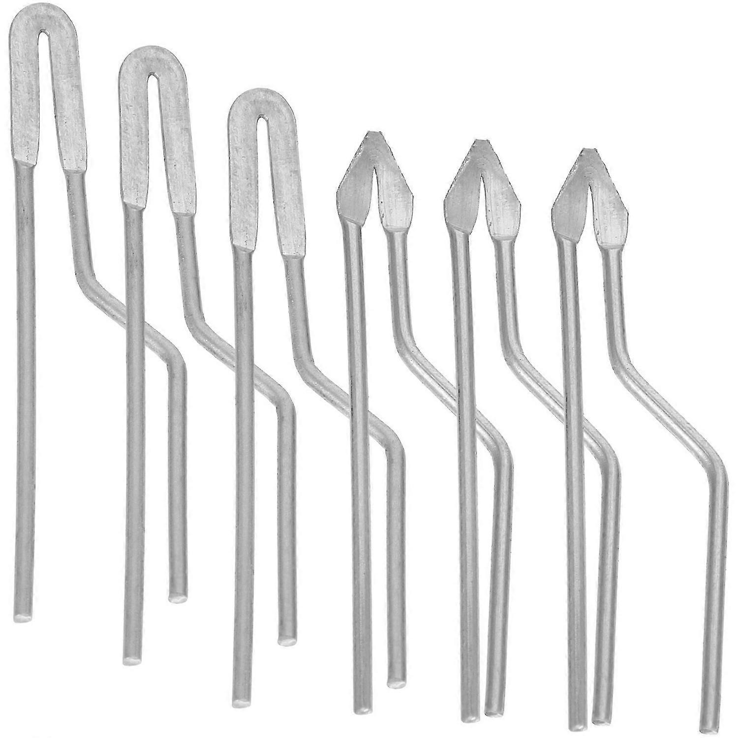 6pcs Pyrography Tips Wood Burning Machine Replacement Tips for Pyrography Machine