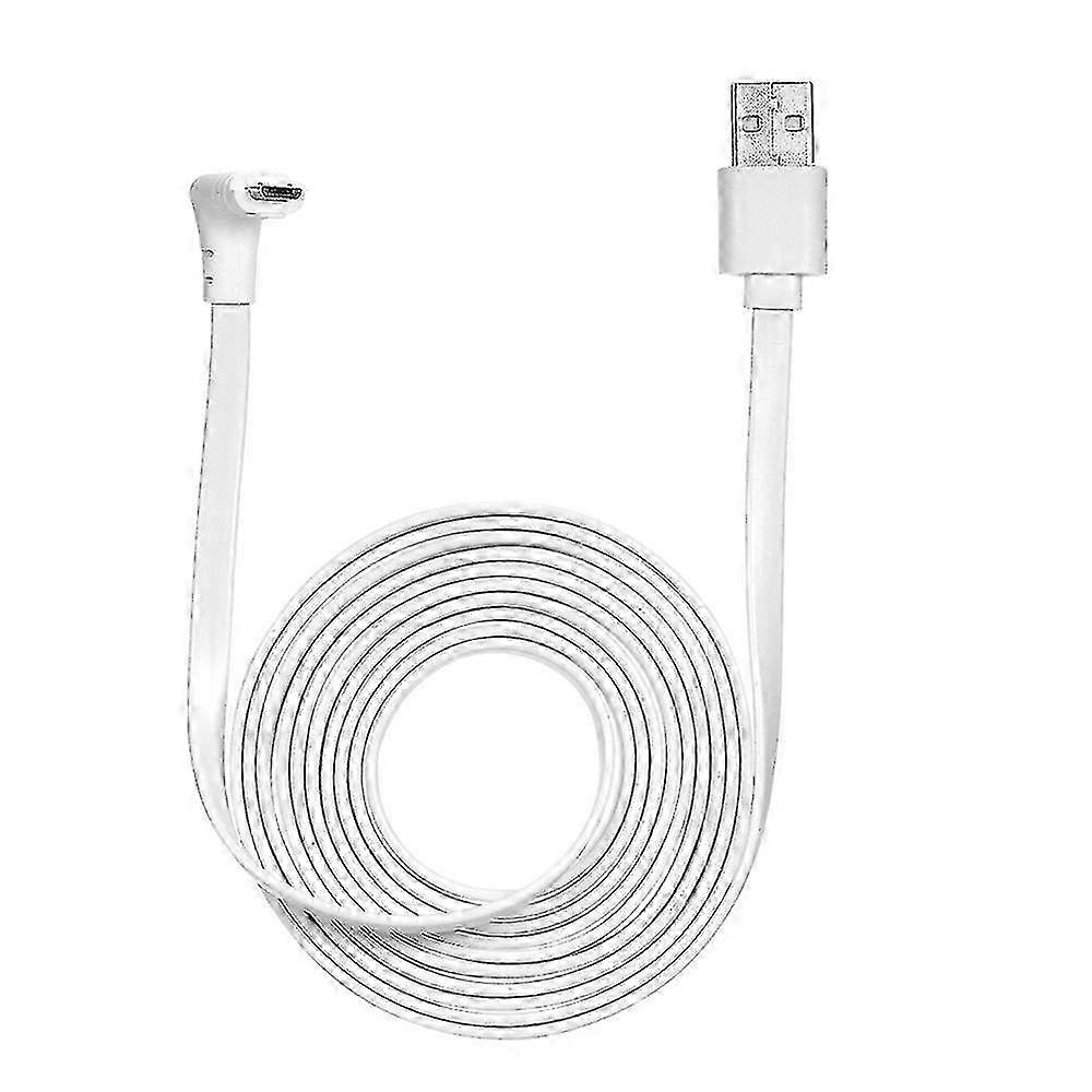 9m/29.5ft Charging Power Cable Compatible with Certain Brand Devices, Weatherproof Indoor/Outdoor Flat Cable, Aluminium Alloy Micro USB Cabl