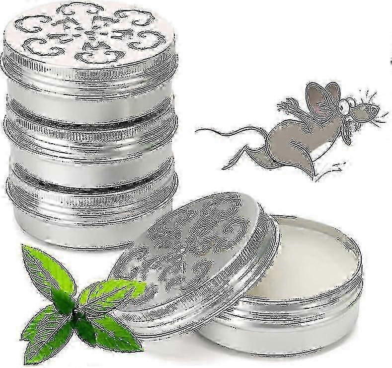 Natürliches Pfefferminzöl für Mäuse- und Rattenabwehrmittel - 2er Pack