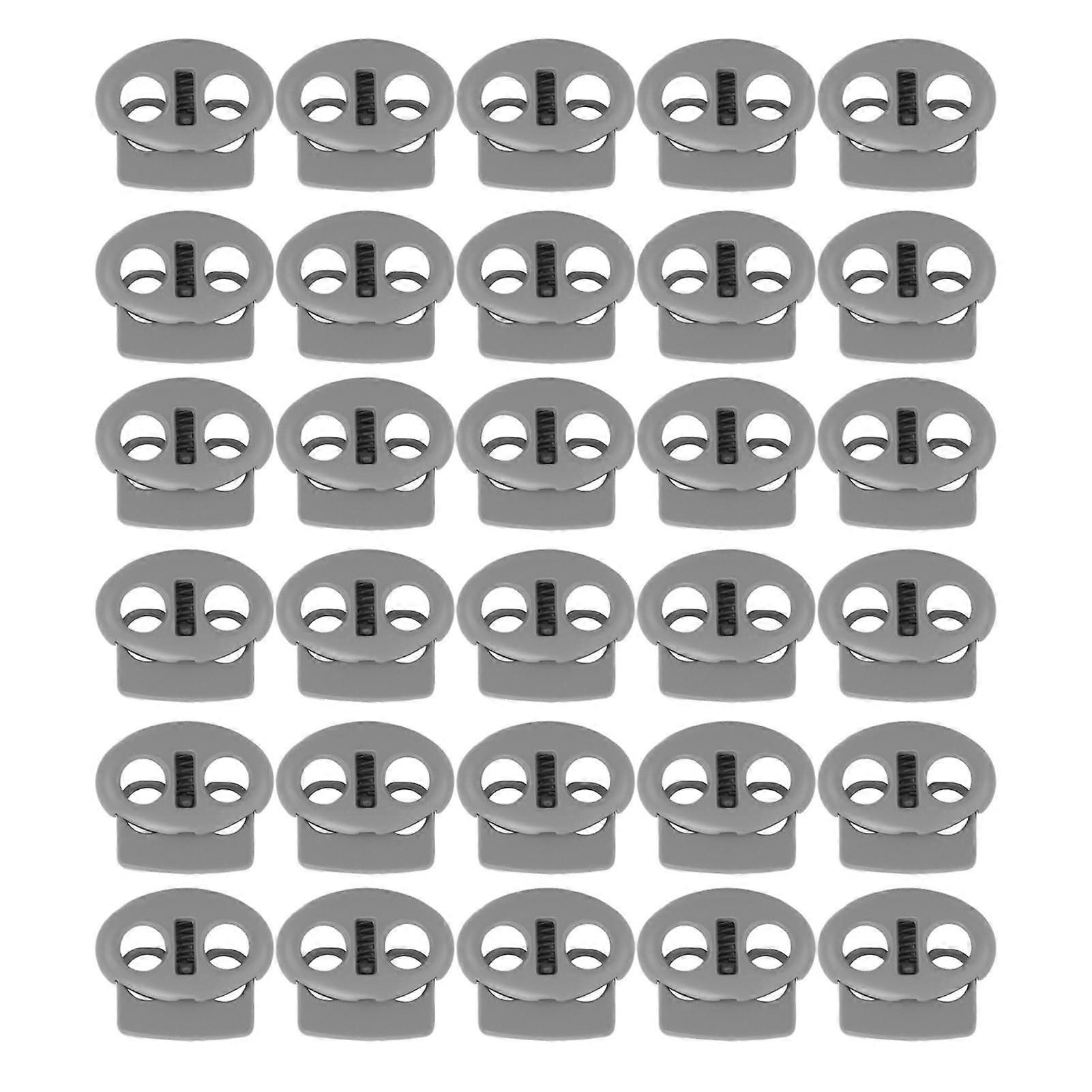 2025 Latest Model  30Pcs Spring Cord Lock Zinc Alloy Durable Multipurpose