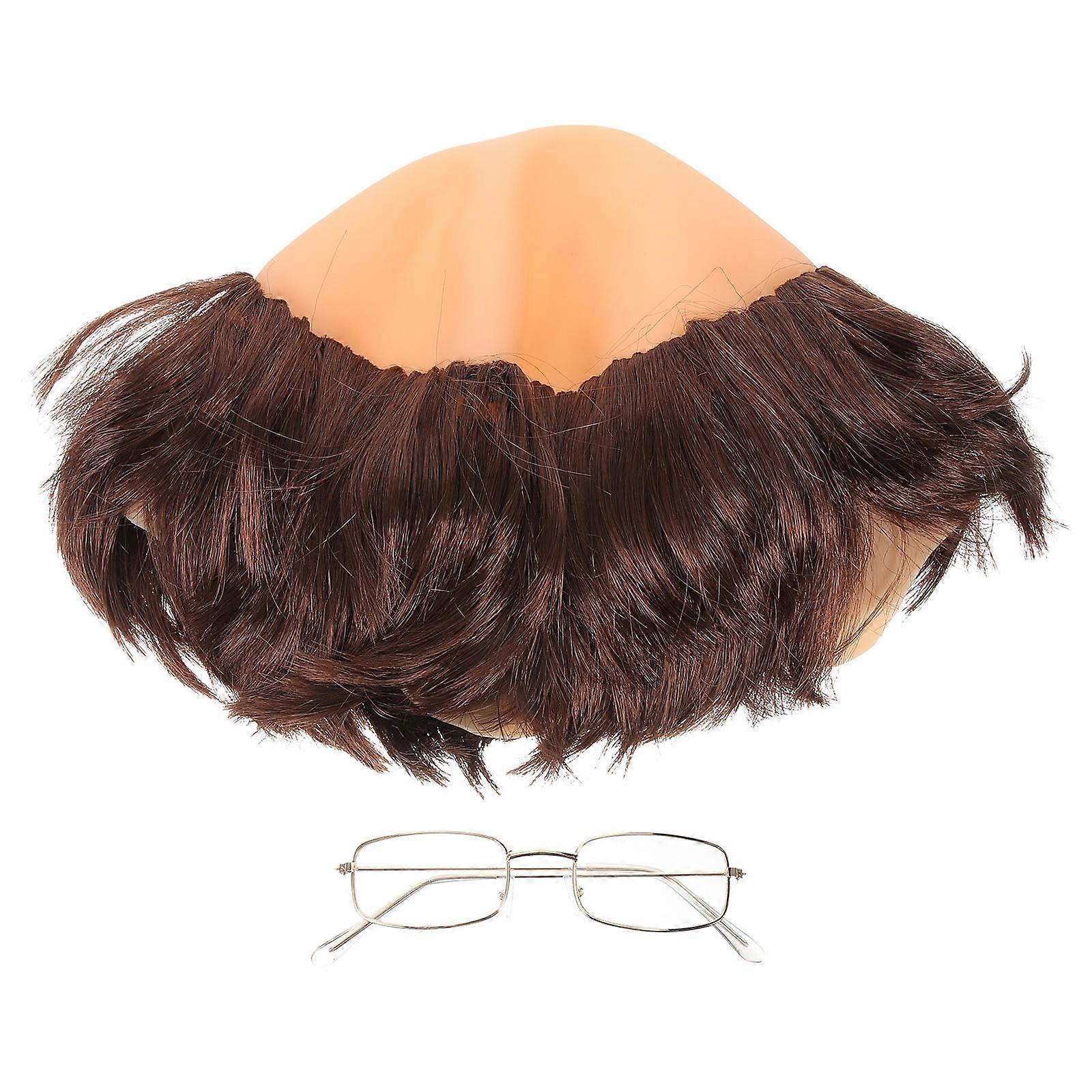Bald Monk Wig for Special Events, Adding Humor to Costumes and Social Gatherings