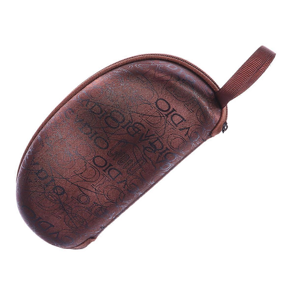 נרתיק משקפיים נייד נרתיק ארגונית משקפי שמש קומפקטי לנסיעות קפה 1Pack