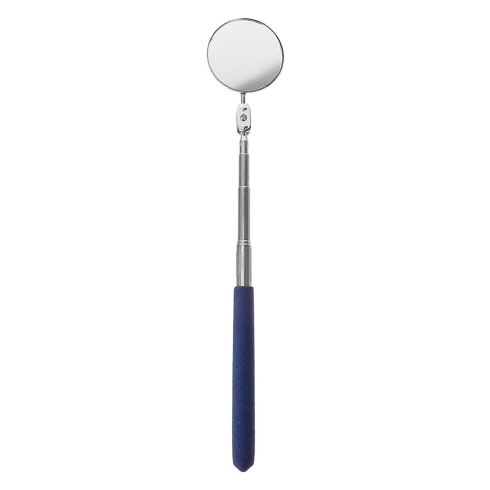 Telescoping Inspection Tool Extendable Mirror For Mechanic Automotive Maintenance Stainless Steel 28.3X2.4X0.6in 1Set